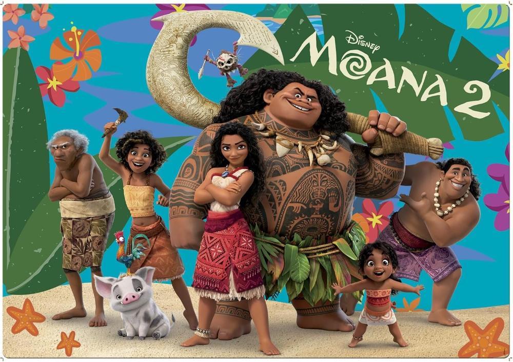 Quebra-Cabeça Grandão 120 peças - Moana 2 - Toyster - 3