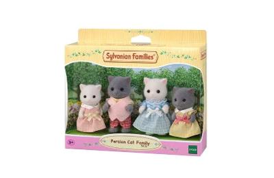 Sylvanian Families - Família dos Gatos Persas - Epoch Magia
