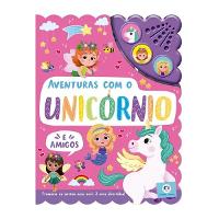 Livro Sonoro Aventuras com o Unicórnio - Ciranda Cultural - 1