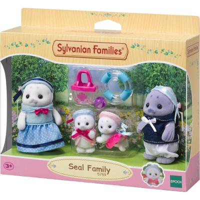 Sylvanian Families Família de Focas - Epoch Magia