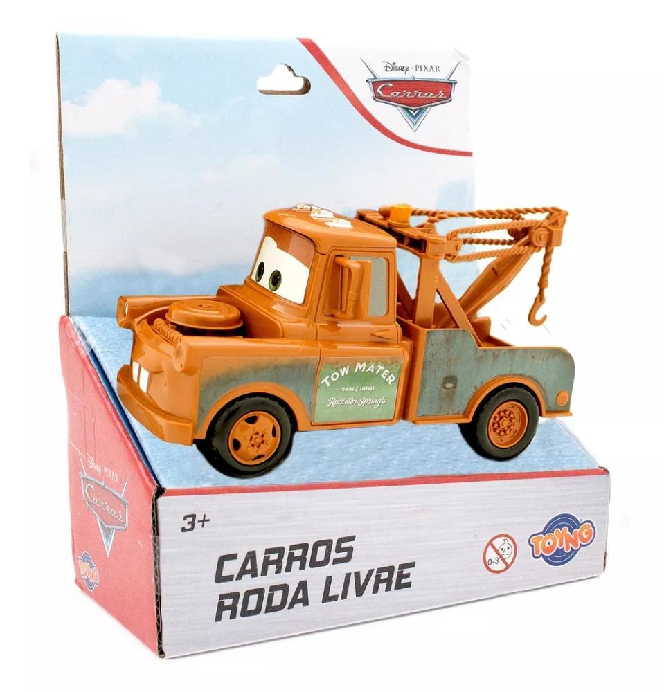 Carro Roda Livre - Carros Disney - Tow Mater - Toyng - 3