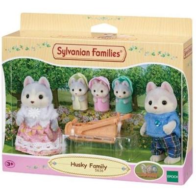 Sylvanian Families - Set Família dos Husky - Epoch