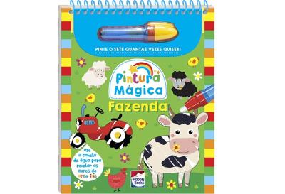 Pintura Mágica Fazenda - Happy Books