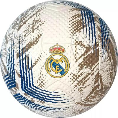 Bola Futebol Campo Nº5 Real Madrid Azul Dourada-Futebol