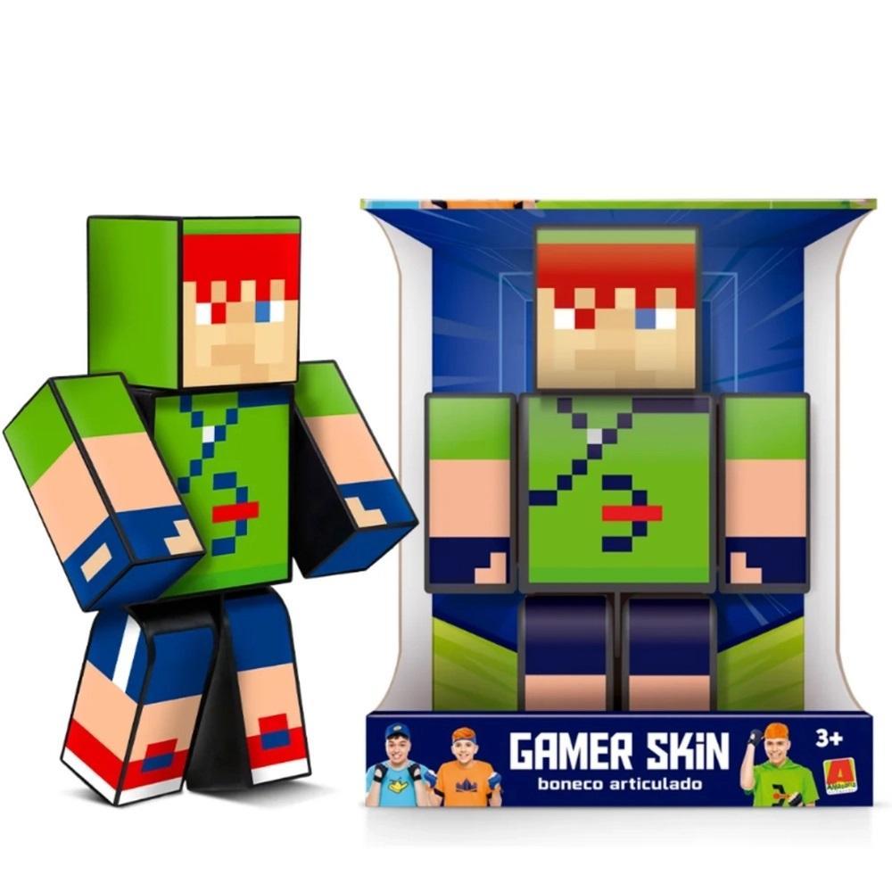 Boneco Familia Arqueira Robin Hood 25cm Minecraft- Algazarra - 2