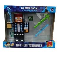 Boneco Authentic Games 15 Cm Com Acessórios - Algazarra - 1