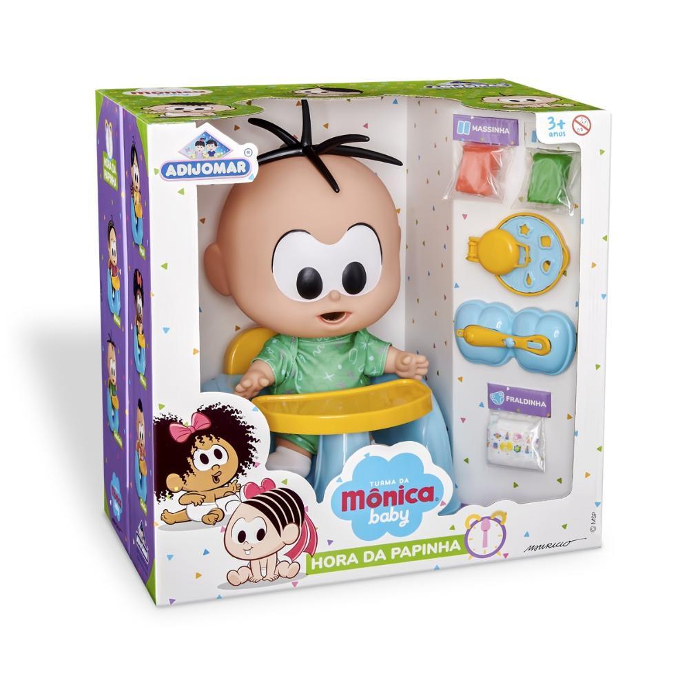 Boneca Cebolinha Hora da Papinha Turma da Mônica - Adijomar - 1
