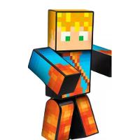 Boneco Articulado Lopers 35cm Minecraft - Algazarra - 2