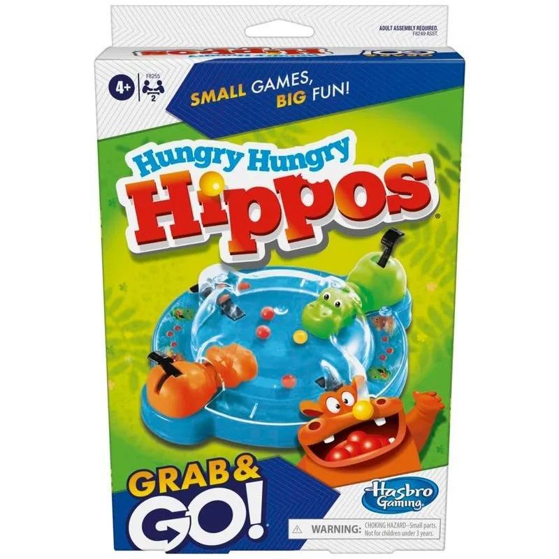 Jogo Hipopótamos Comilões Grab & Go F8255 - Hasbro  - 1