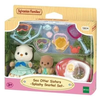 Sylvanian Families- Conjunto Snorkel Irmãs Sea - Epoch Magia