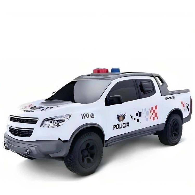 Viatura Miniatura Pick-up S10 Polícia São Paulo - Roma - 1