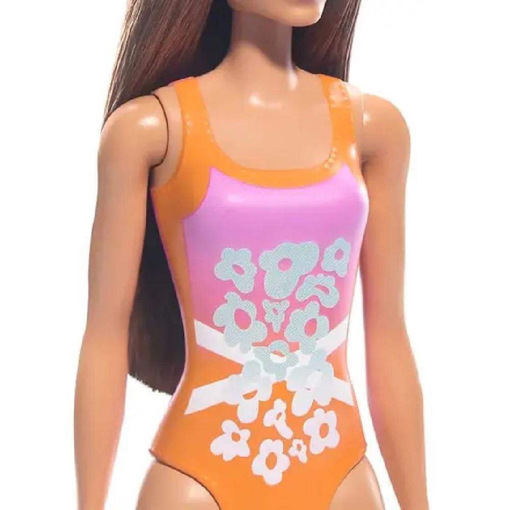 Boneca Barbie Praia com Maiô Rosa HXX50 - Mattel - 4