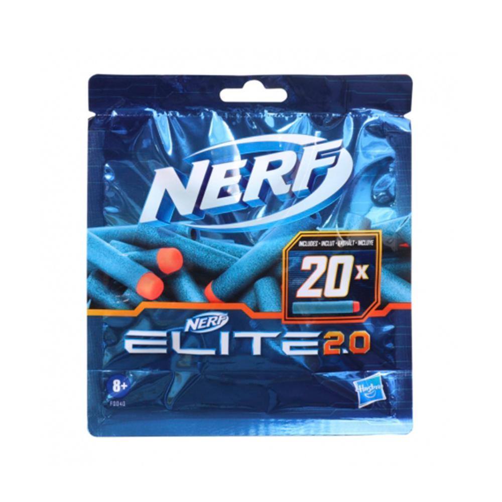 Refil De Dardos Nerf - Elite 2.0 - 20 Dardos F0040 - Hasbro - 1