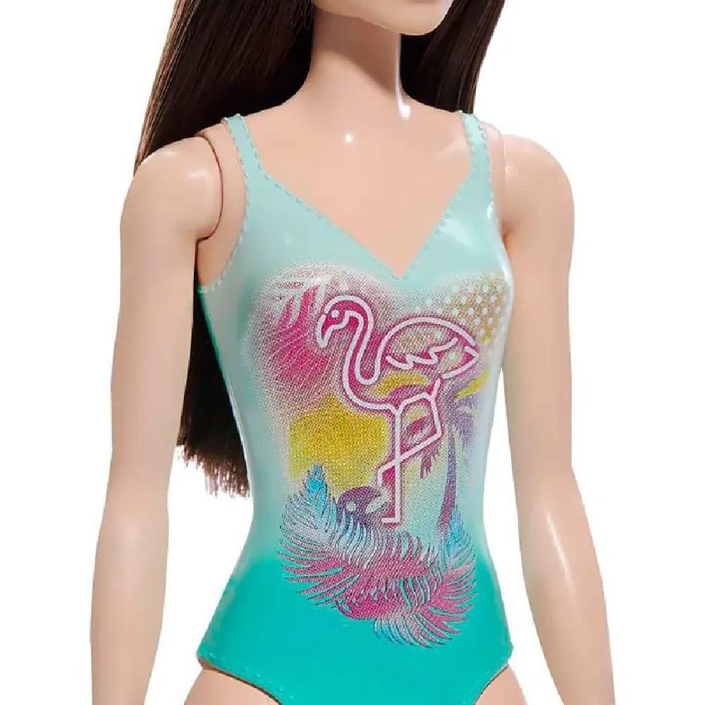 Boneca Barbie Praia com Maiô Azul HXX51 - Mattel - 3
