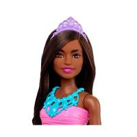 Barbie Dreamtopia Princesa Negra Saia Lilás Hgr02 - Mattel - 4