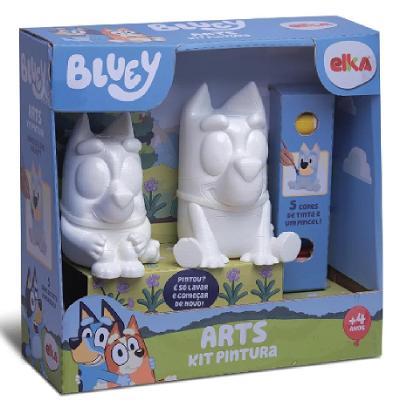 Arts Kit Pintura Bluey e Bingo - Elka