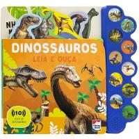 Livro Leia e Ouça: Dinossauros - Happy Books - 1