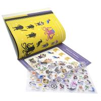 Livro de Atividades com Adesivos: Piratas - Happy Books - 2