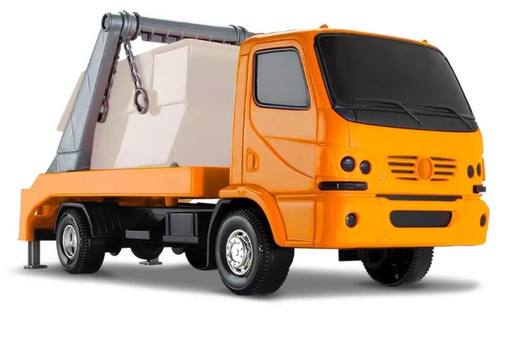 Caminhão Urban - Com Caçamba - Laranja - Roma - 1
