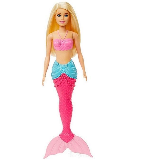 Boneca Barbie - Dreamtopia Sereia Calda Rosa HGR05 - Mattel - 1