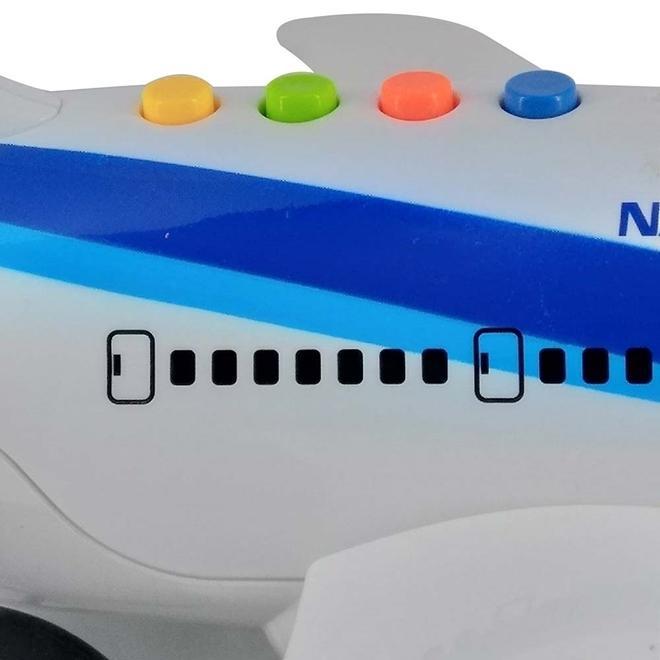 Avião de Brinquedo com Luz e Som - Shiny Toys - 3