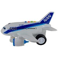 Avião de Brinquedo com Luz e Som - Shiny Toys - 2