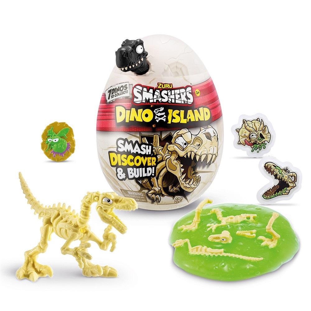 Smashers Sortido - Dino Island Piratas - Pequeno - Fun - 3