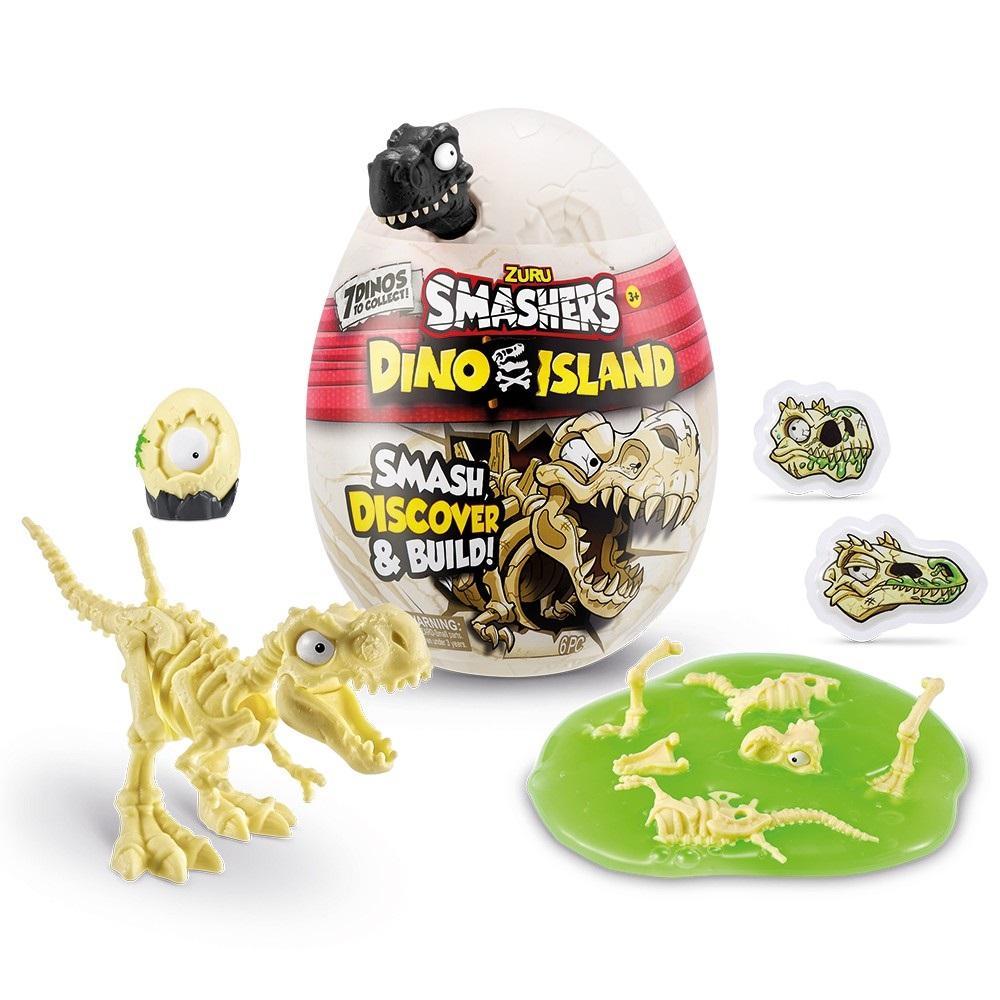 Smashers Sortido - Dino Island Piratas - Pequeno - Fun - 5