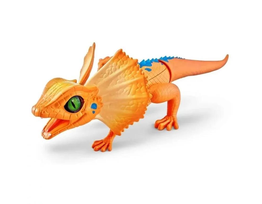 Robô Alive Lagarto Laranja e Azul- Candide - 2