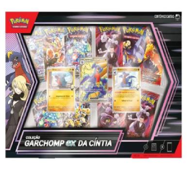 Pokémon Box Coleção Garchomp Ex Da Cíntia - Copag