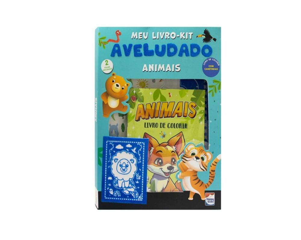 Meu Livro Aveludado: Animais - Happy Books - 1