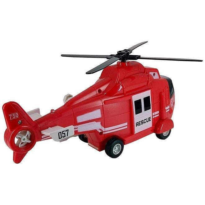 Helicóptero de Resgate com luz e som - Shiny Toys - 3