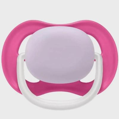 Chupeta Ultra Air 6-18 Unitária Rosa Lisa - Avent