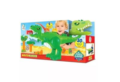 Baby Land Dino Jurássic Blocos Educativos - Cardoso