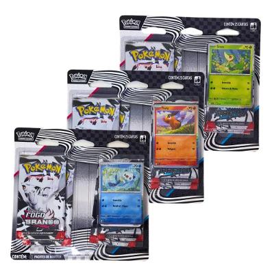 Pokémon Quadruplo EV 10.5 Fogo Branco e Raio Preto - Copag