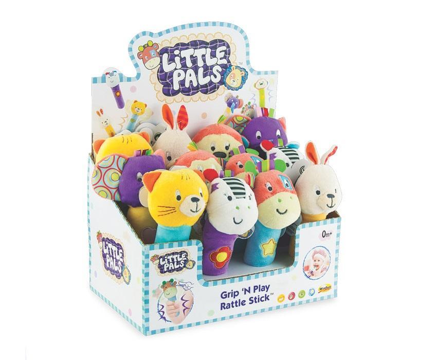 Mordedor Chocalho Amigos Animais - Yes Toys - 1