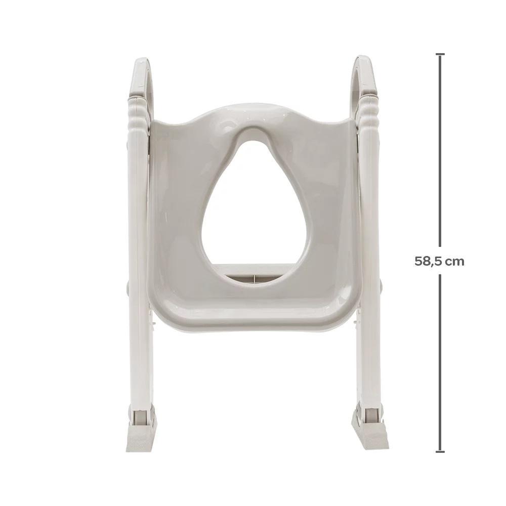 Assento Redutor com Escada Cinza - Buba - 3