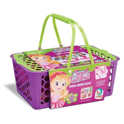 Cesta Mini Mercado Sweet Fantasy - Cardoso Toys