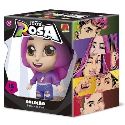 Boneca de Vinil Katlen Dos Rosa 15 cm - Algazarra