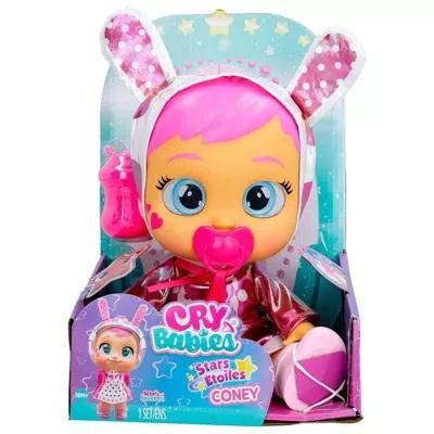 Boneca Cry Babies Stars Coney W1- Multilaser - 4