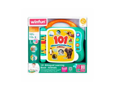 Livro Aprendendo com 101 Animais Bilingue - Yes Toys
