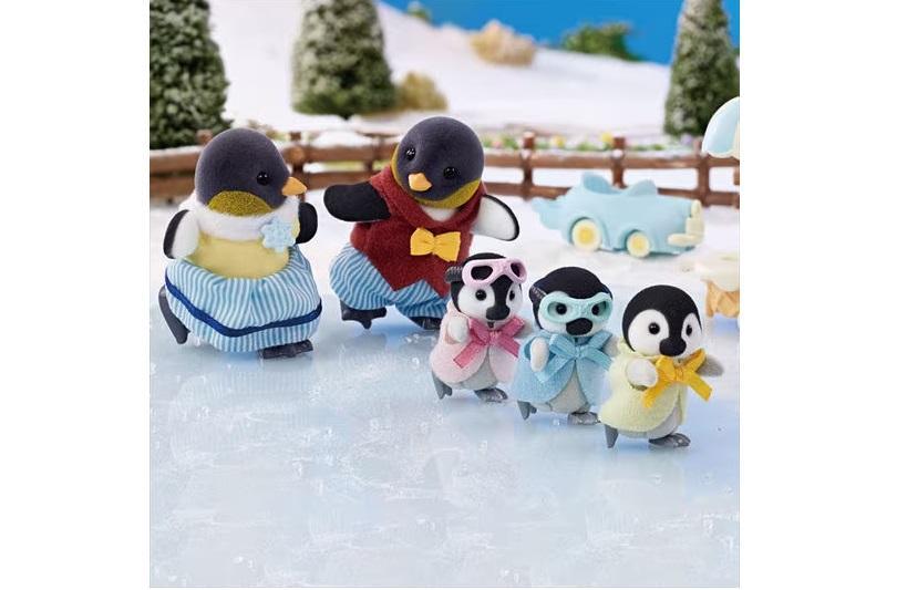 Sylvanian Families - Família dos Pinguins - Epoch Magia - 2