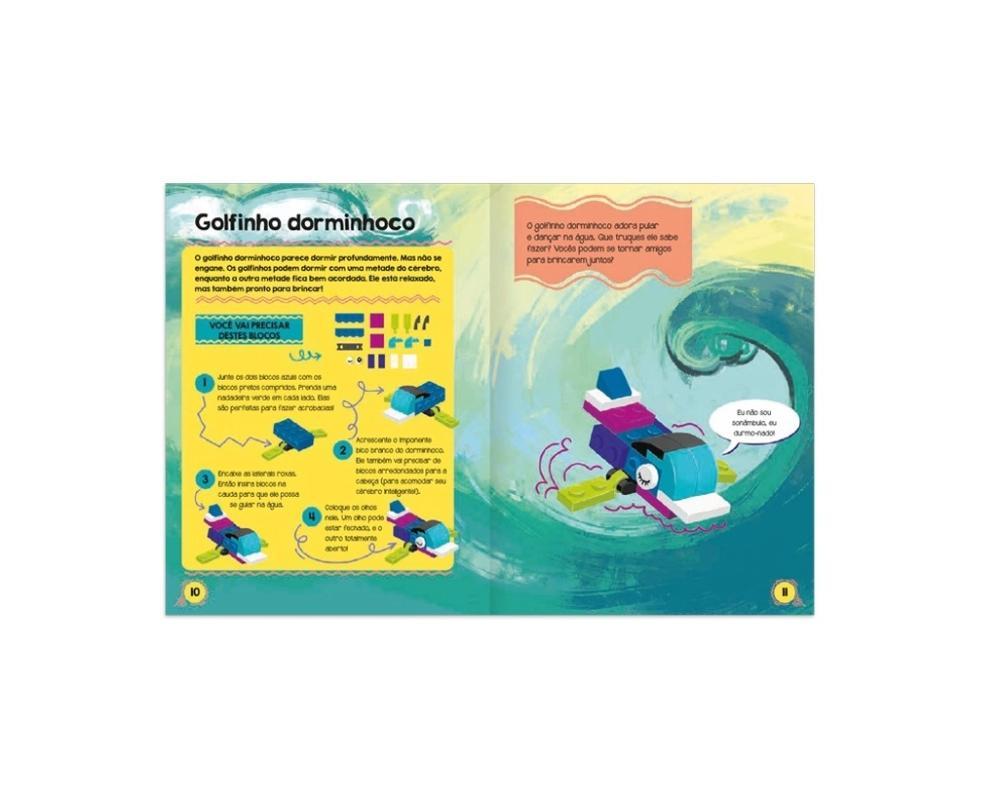 Livro Lego Construções em 5 Minutos - Catapulta - 3