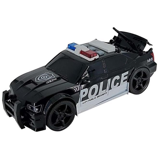 Carro de Polícia com luz e som  - Shiny Toys - 2