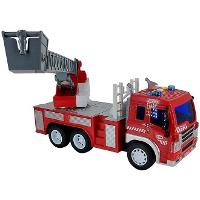 Caminhão de Bombeiros com luz e som - Shiny Toys - 4