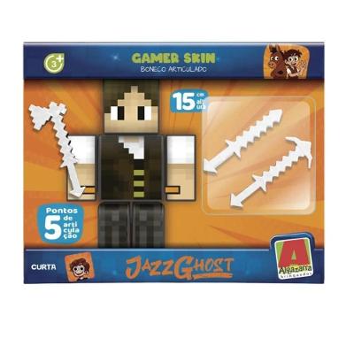 Boneco Jazz Ghost 15 Cm Com 3 Acessórios - Algazarra