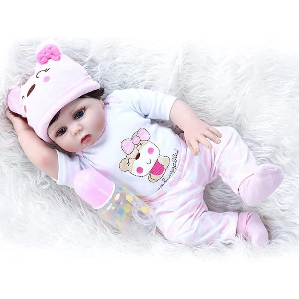 Boneca Bebe Reborn Laura Baby Daylin - Shiny Toys - 4