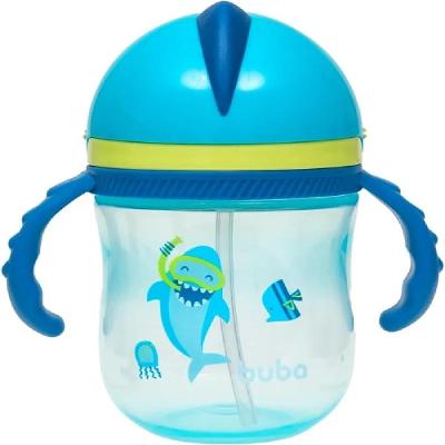 Copo Tubarão Azul 240ml - Buba