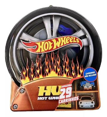 Hot Wheels - Maleta Porta Carrinho Roda - Fun