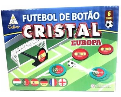 Futebol de Botão Cristal Copa Brasil 6 Seleções - Gulliver